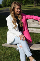 Half n Half Buttoned Blazer