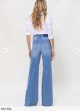 High Rise Wide Leg Denim
