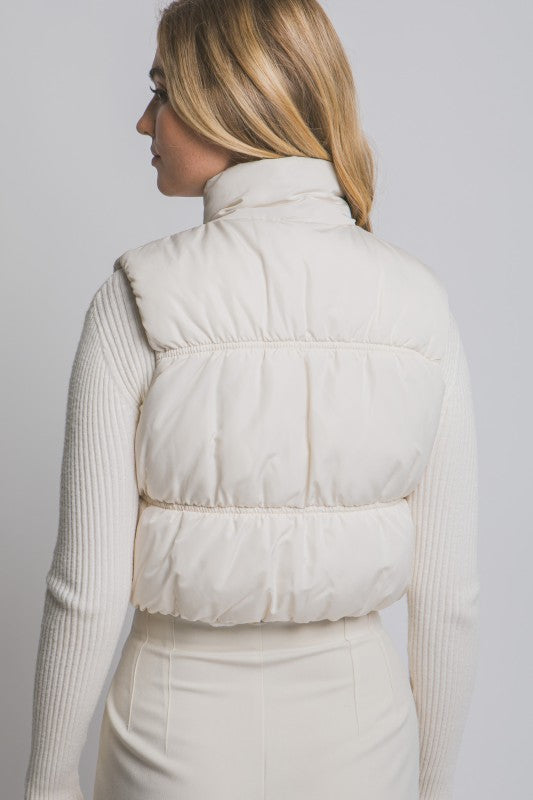 Reversible Plaid Puffer Vest-Love Tree-Ella G Boutique, Women's Fashion Boutique Located in Warrrington, PA
