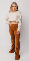 Comfy Stretchy Trendy Corduroy Flare Pants | Ella G boutique