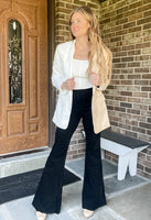 Half n Half Buttoned Blazer